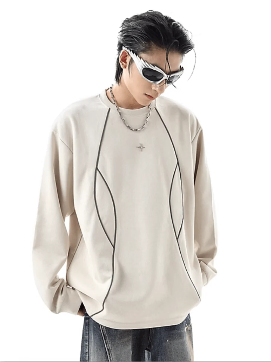 [TREND ST] round neck sweater FE0662